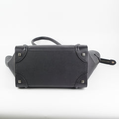 Celine Mini Luggage Calfskin Black