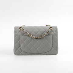 Chanel Classic Small Flap 21A Grey Caviar