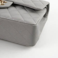 Chanel Classic Small Flap 21A Grey Caviar