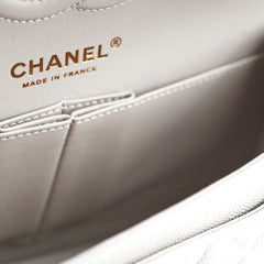 Chanel Classic Small Flap 21A Grey Caviar