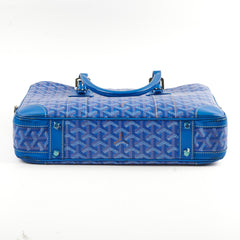 Goyard Ambassade MM Briefcase Blue