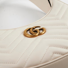 Gucci Marmont Mini Shoulder Bag Ivory