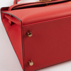 Hermes Kelly 28 Rose Jaipur X Stamp 2016