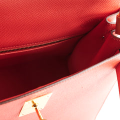 Hermes Kelly 28 Rose Jaipur X Stamp 2016