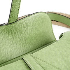 Christian Dior Saddle Bag Green