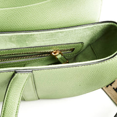 Christian Dior Saddle Bag Green