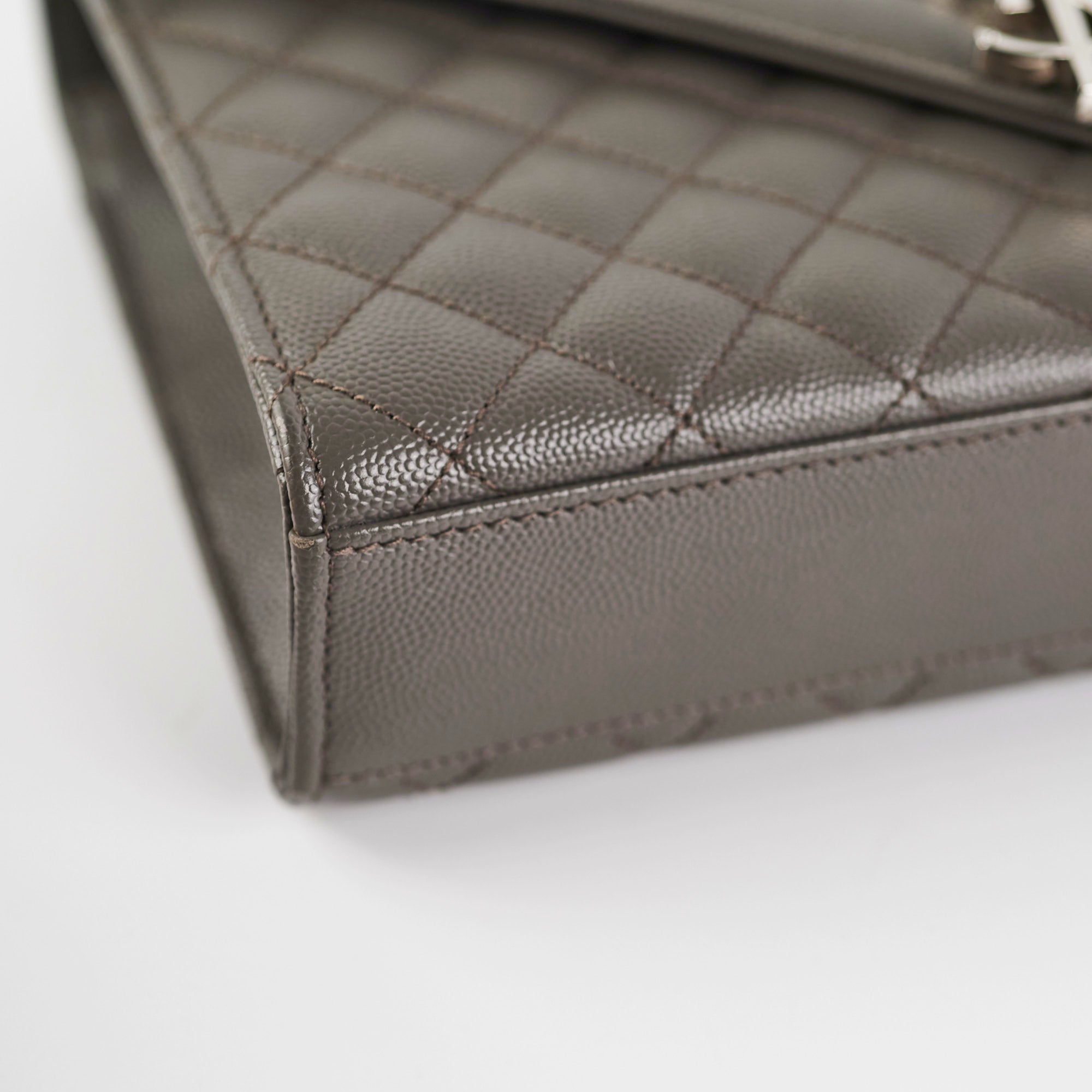 YSL Black Envelope Mix-Quilted Medium Bag – The Closet