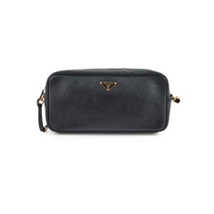 Prada Saffiano Camera Bag Black