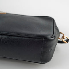 Prada Saffiano Camera Bag Black