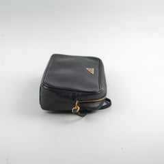 Prada Saffiano Camera Bag Black