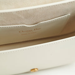 Christian Dior Bobby East West Bag White