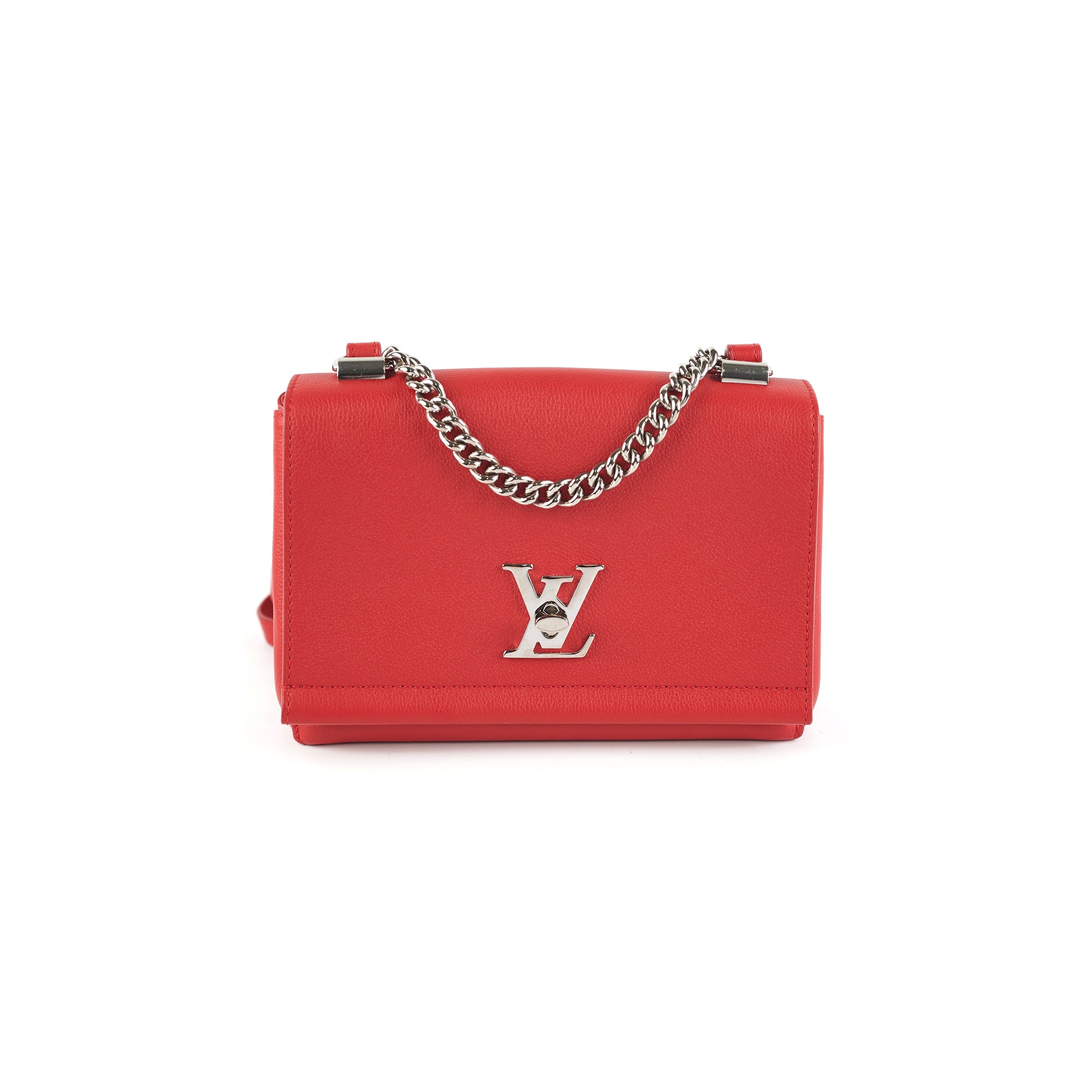 Louis Vuitton Lock Me BB Rubis Red - THE PURSE AFFAIR