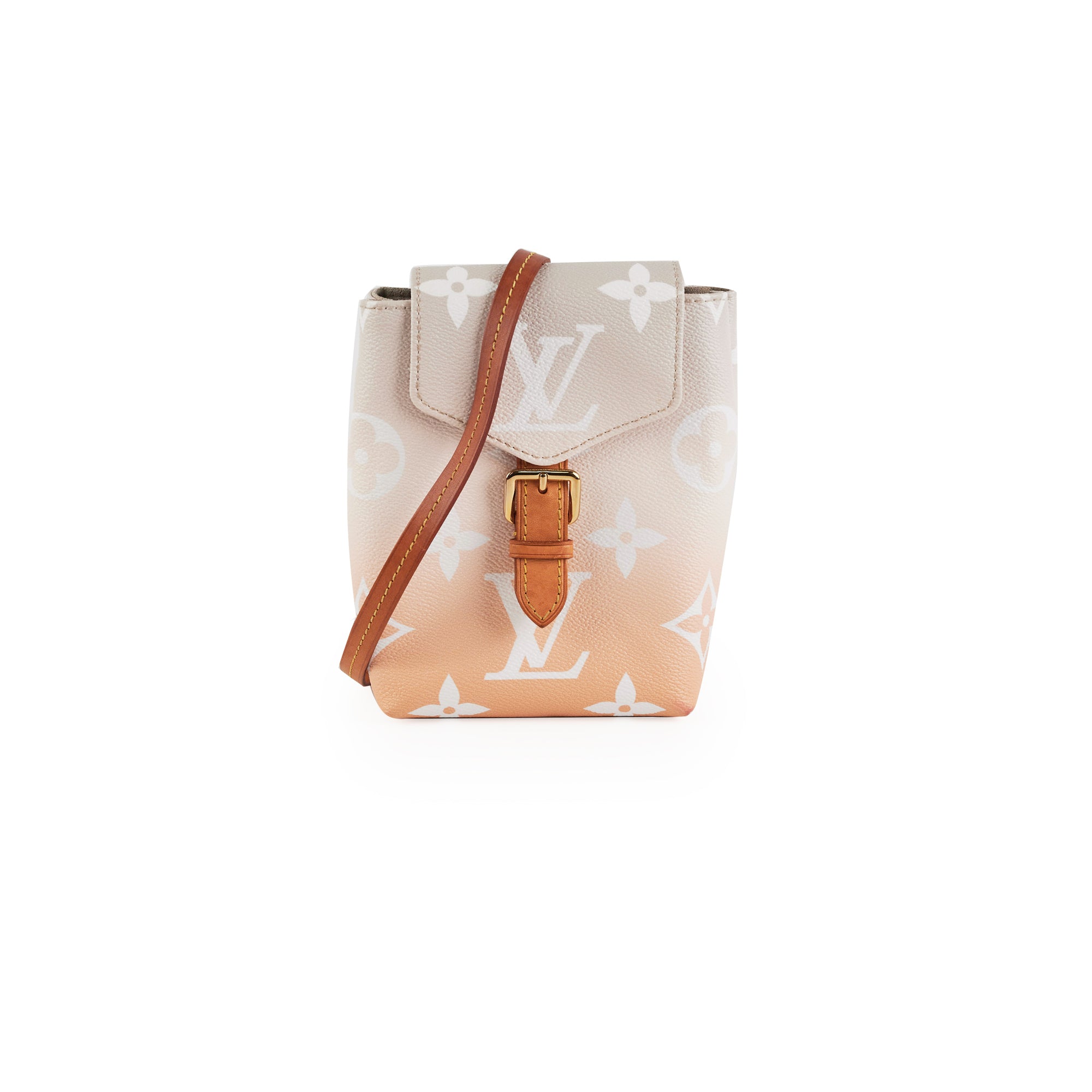 Tiny Backpack Bicolour Monogram Empreinte Leather - Wallets and