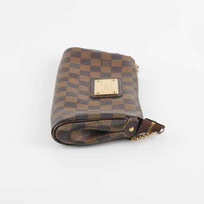 Louis Vuitton Damier Ebene Eva Clutch - THE PURSE AFFAIR