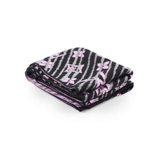 Louis Vuitton Pink/Black Scarf