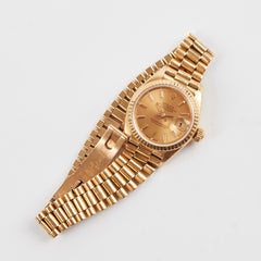 Rolex Datejust 26mm 18k Yellow Gold Watch