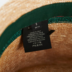 Gucci Woven Straw Bucket Hat