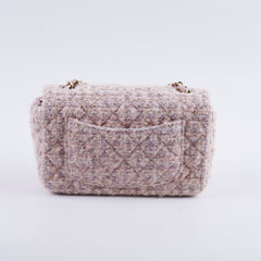 Chanel Tweed Mini Rectangular Light Pink Microchip 2024