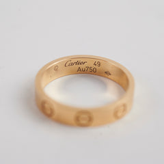 Cartier Love Wedding Band Size 49 2020