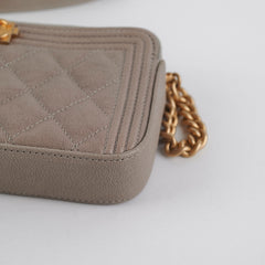 Chanel Two Toned Clutch on Chain