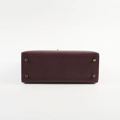 Hermes Kelly 25 Epsom Rouge Z Stamp 2021