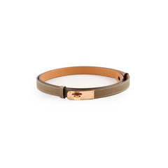 Hermes Kelly Belt Etoupe