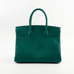 Hermes Birkin 30 Emerald - C Stamp