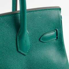 Hermes Birkin 30 Emerald - C Stamp