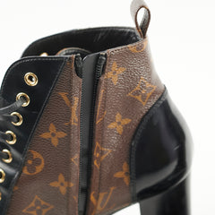 Louis Vuitton Star Trial Ankle Boots Monogram Size 39.5