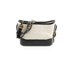 Chanel Gabrielle Small White Calfskin -Series 25