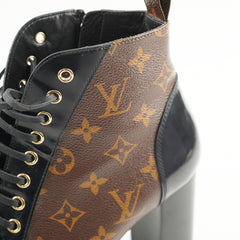 Louis Vuitton Star Trial Ankle Boots Monogram Size 39.5