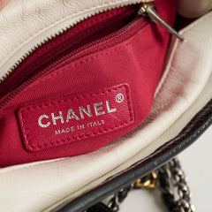 Chanel Gabrielle Small White Calfskin -Series 25