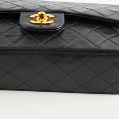 Chanel Vintage Classic Flap Small Lambskin Black - Series 1