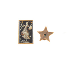 Christian Dior Star Stud Earrings