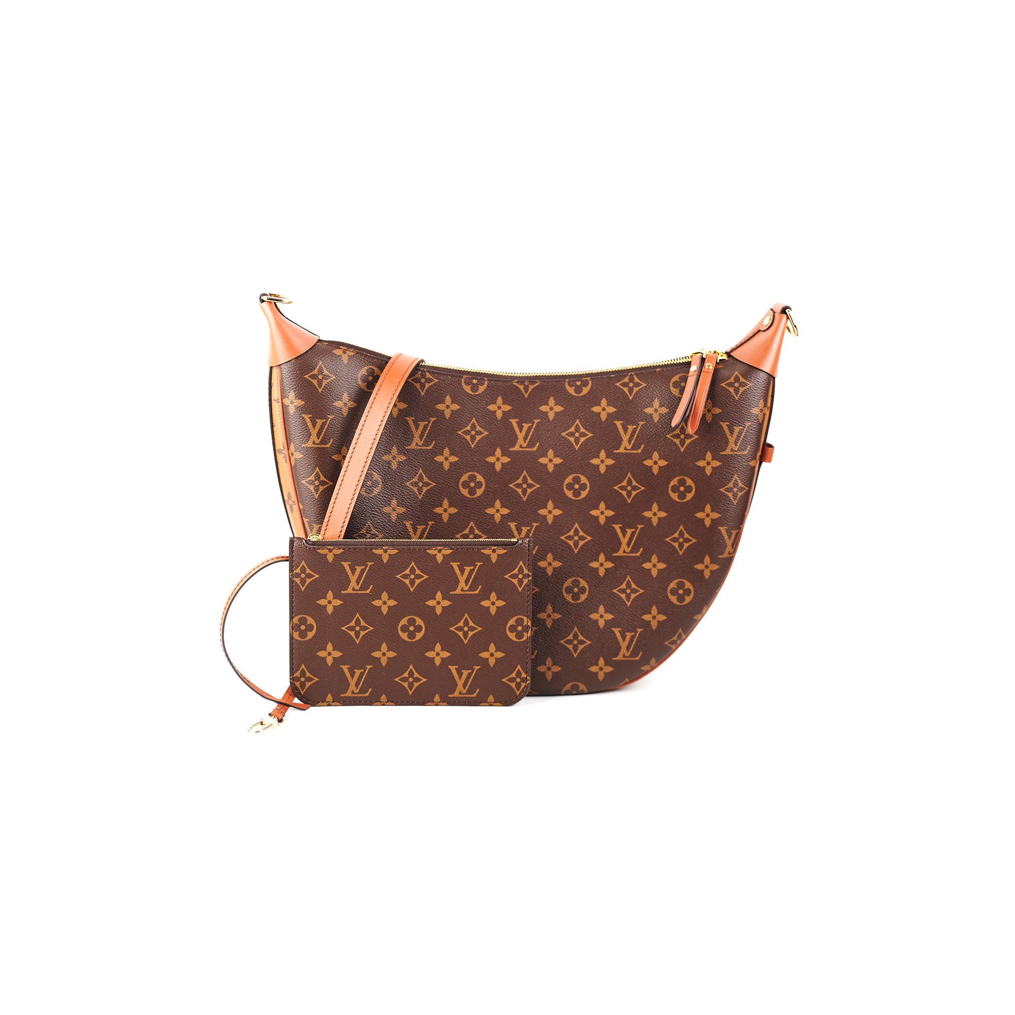 Louis Vuitton Monogram Reverse Monogram Loop Hobo - Brown Hobos, Handbags -  LOU759735