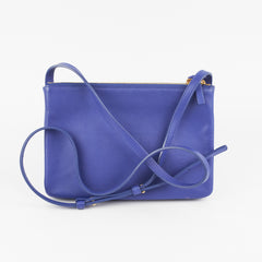 Celine Trio Bag Blue Crossbody