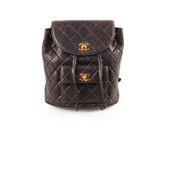 Chanel Vintage Duma Backpack Black