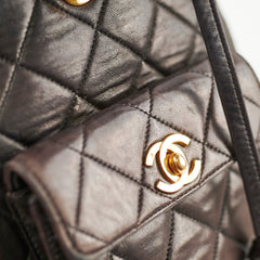 Chanel Vintage Duma Backpack Black