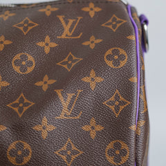 Louis Vuitton Keepall Bandouliere 50 Violet Fonce