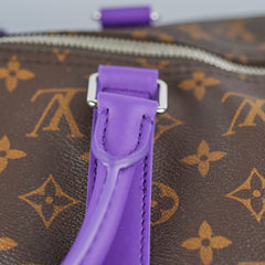 Louis Vuitton Keepall Bandouliere 50 Violet Fonce