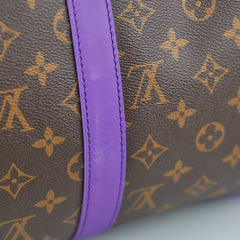 Louis Vuitton Keepall Bandouliere 50 Violet Fonce