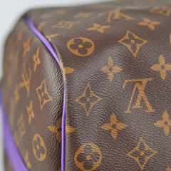 Louis Vuitton Keepall Bandouliere 50 Violet Fonce