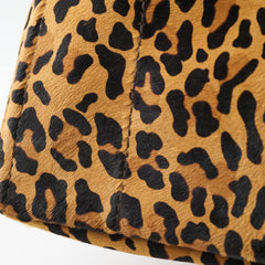 Prada Cavallino Leopard Brown Calf Hair Tote