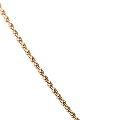 Chrisitan Dior Gold Logo Necklace Costume Jewellery