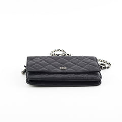 Chanel Wallet On Chain WOC Caviar Black Bag