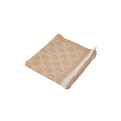 Gucci GG Supreme Scarf Beige