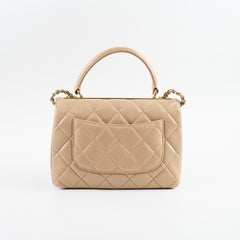 Chanel Small Trendy CC Lambskin Beige 23 Series