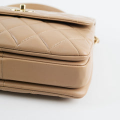 Chanel Small Trendy CC Lambskin Beige 23 Series