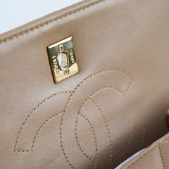 Chanel Small Trendy CC Lambskin Beige 23 Series