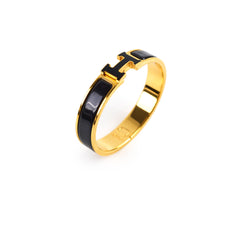 Hermes Clic H Bracelet PM Black/Gold